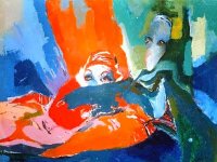 Saâdoune exprime le désarroi et la douleur des femmes dans ses toiles