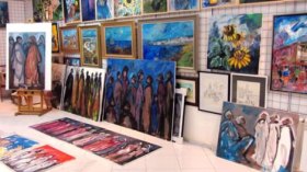 معرض “القصر” يقدم خريجي مدرسة الفنون الجميلة