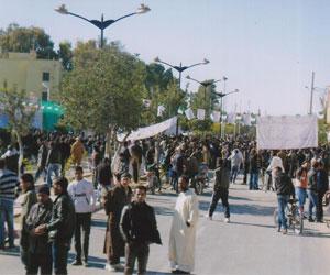 Protesters in Laghouat Still Occupying the Main Square, DGSN Investigation Underway