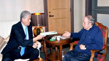 Le Président Bouteflika reçoit le Premier ministre, Abdelmalek Sellal