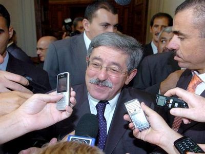 Ouyahia Expects Strong Relations With New Libya