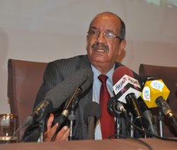 Messahel Says World Counterterrorism Forum to Be Announced in New York