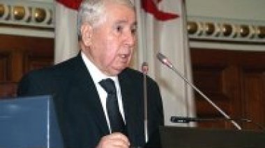 Mr Bensalah appelle le gouvernement à concrétiser les projets de lois adoptés