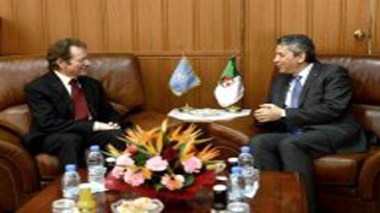 Le ministre de l’Education nationale reçoit le recteur de l’Université de l’ONU