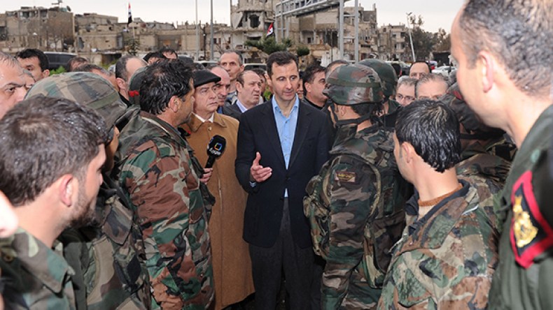 قوات الأسد تشن هجوما بريا على حلب