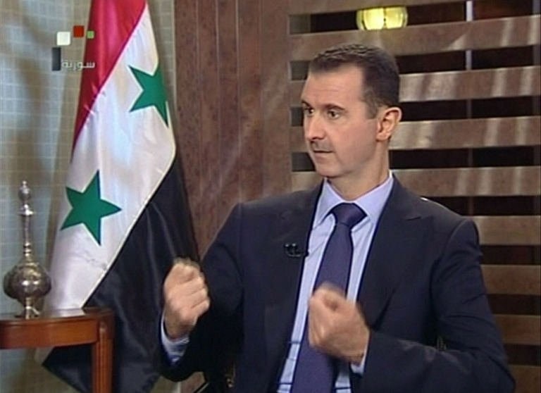 Syrie: Assad met en garde contre un séisme en cas d'intervention occidentale