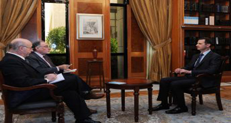 Syrie: le président al-Assad exclut toute démission avant la présidentielle de 2014