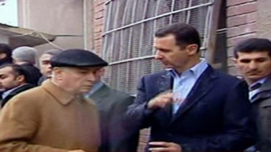 Syrie: le président Assad dans le quartier de Baba Amr à Homs (TV)