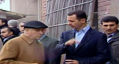 Syrie: le président Assad dans le quartier de Baba Amr à Homs (TV)