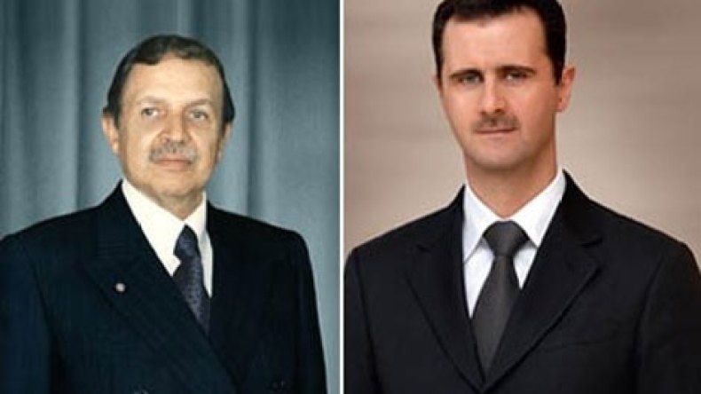 الأسد يتمنى شفاء عاجلا وعمرا مديدا للرئيس بوتفليقة