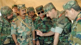 الأسد يستقوي بإيران وحزب الله وضرب إسرئيل وقواعد أمريكا في قطر والسعودية