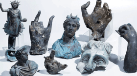 حجز 36 قطعة أثرية بميلة