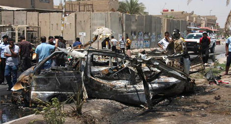 Irak: au moins 107 morts et 216 blessés dans les attentats de lundi