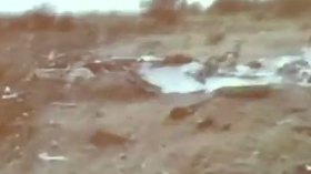 الصور الاولى لمكان سقوط طائرة الخطوط الجوية الجزائرية