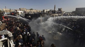 12 قتيلا في تحطم طائرة عسكرية شرق صنعاء