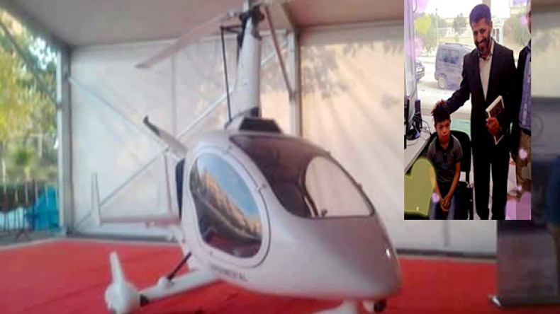 مهندس ميكانيكي ينجز طائرة عمودية بباتنة