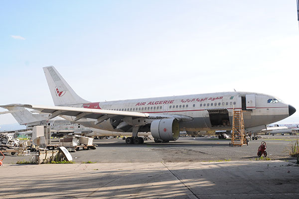 Old Algerian Planes to Transport Goods