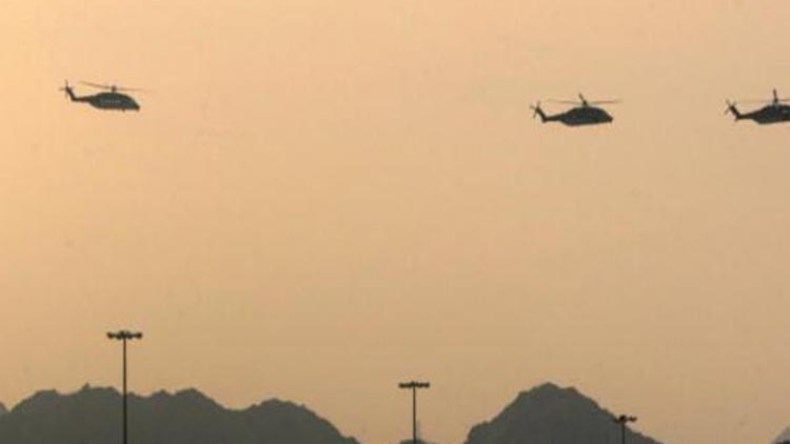 تحطم طائرة أباتشي سعودية خلال تدريب بالطائف