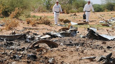 Flight AH5017: Remains of the plane's victims mixed and rotten