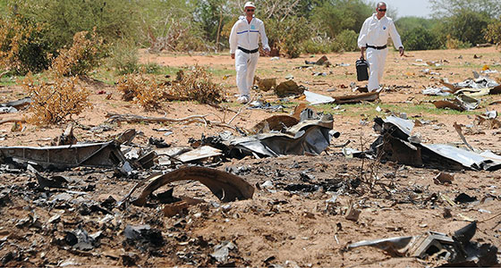 Flight AH5017: Remains of the plane's victims mixed and rotten