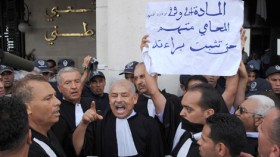 المحامون سيقاطعون افتتاح السنة القضائية وسيدخلون في إضراب مفتوح