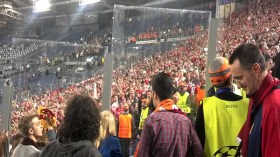 تعامل أنصار روما مع سباعية البايرن