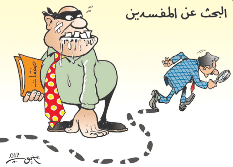 البحث عن المفسدين