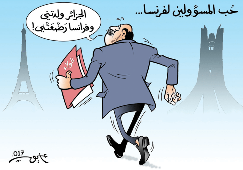 حب المسؤولين لفرنسا