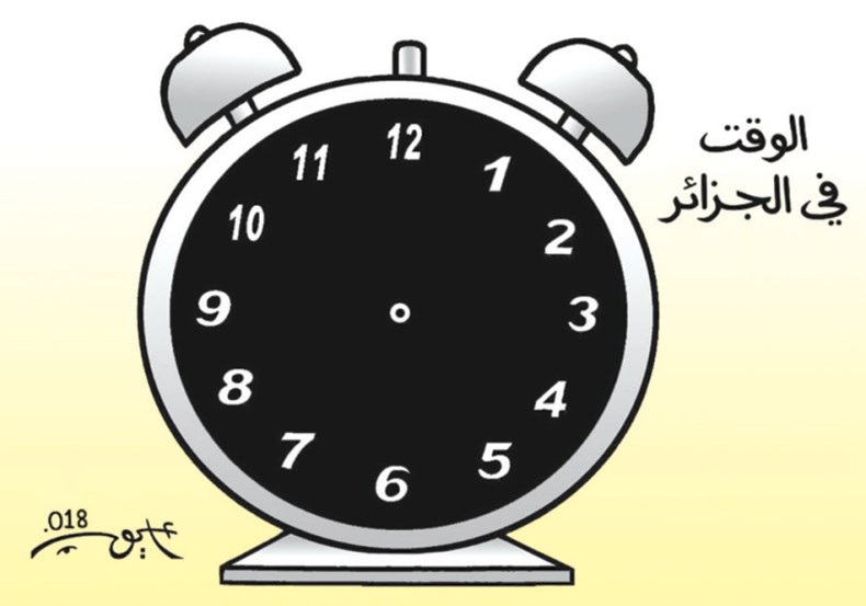 الوقت في الجزائر