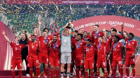 الوحش البافاري يرقص فوق سقف الدوحة