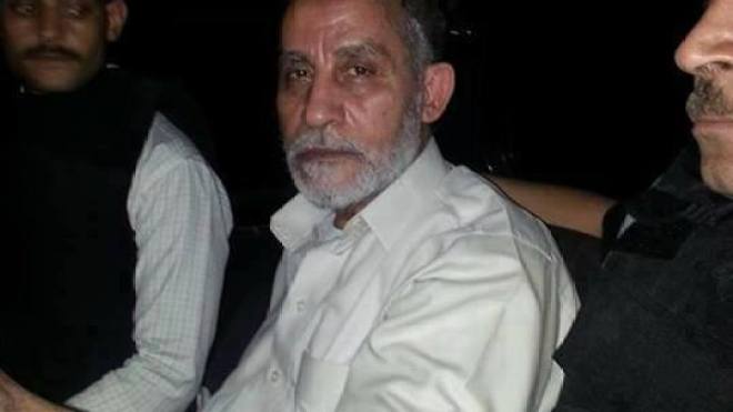 القبض على محمد بديع المرشد العام للاخوان المسلمين
