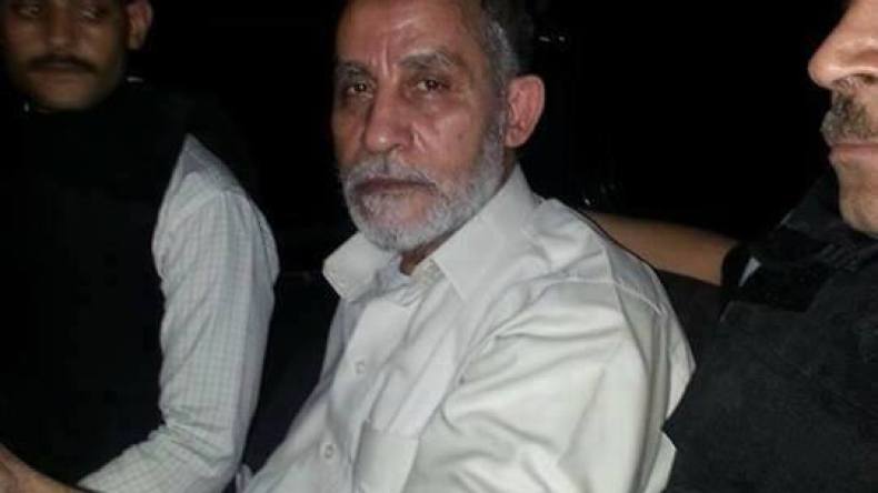 القبض على محمد بديع المرشد العام للاخوان المسلمين