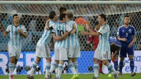 فوز صعب للأرجنتين