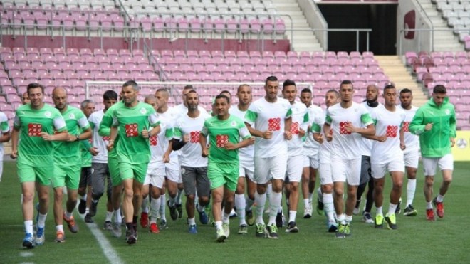 “الخضر” يجرون أول مران بسويسرا