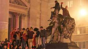 شغب في بلجيكا ومناصر يفارق الحياة