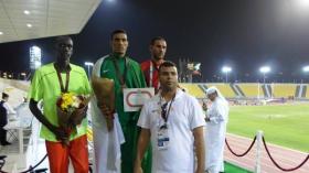 إصابة خطيرة للعداء الجزائري عبد الماجد طويل