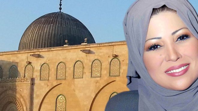 خديجة بن قنة مرابطة من مرابطات الأقصى