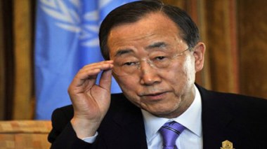 Ban Ki-moon “profondément déçu” après l’échec jeudi de la résolution sur la Syrie