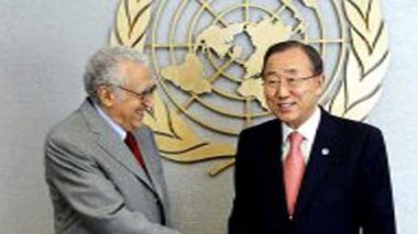 Syrie : Ban Ki-moon demande aux Etats d’apporter leur soutien à Lakhdar Brahimi