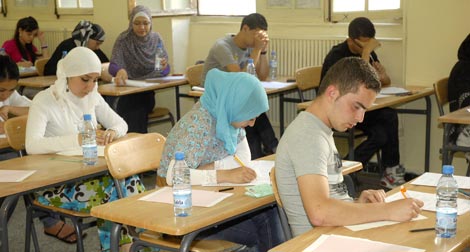 Security services tightened control on centers for Bac exam