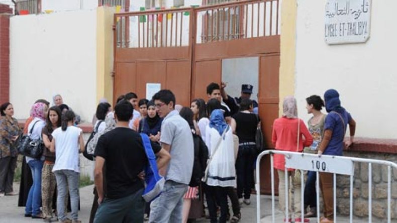 حراسة مشددة تربك مترشحي البكالوريا