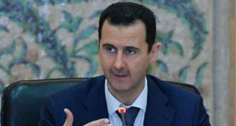 Bachar Al-Assad encense la position algérienne