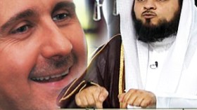 الشيخ محمد العريفي يعتبر بشار الأسد قاتلا ابن قاتل