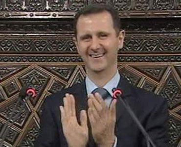 Bachar el-Assad dénonce une «conspiration» contre la Syrie