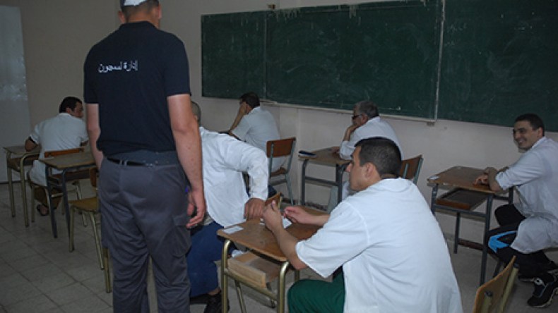 112محبوس بالمؤسسة العقابية للحراش يحضرون لاجتياز البكالوريا