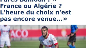 بهلولي يسير على خطى فقير.. ويرفض الاختيار بين الجزائر وفرنسا