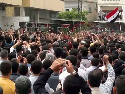 Plusieurs centaines de manifestants inculpés en Syrie