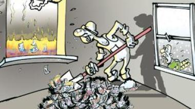 10 milliards de billets de banque détruits quotidiennement