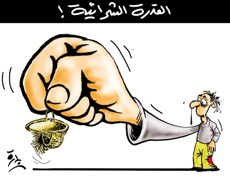 القدرة الشرائية!