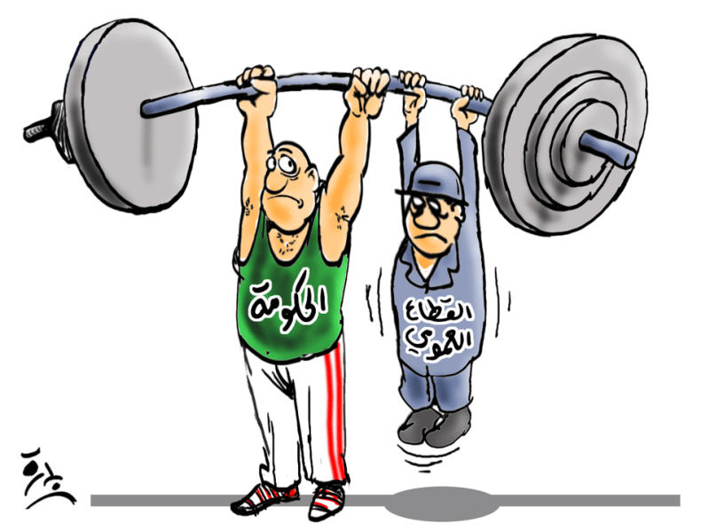 الحكومة والقطاع العمومي